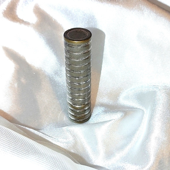 Vintage Clinique silver lipstick tube blush violet - Picture 1 of 4